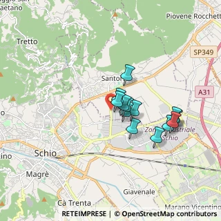 Mappa Via dell'Olmo, 36014 Santorso VI, Italia (1.32846)