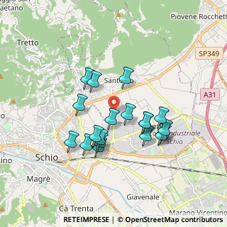 Mappa Via dell'Olmo, 36014 Santorso VI, Italia (1.5435)