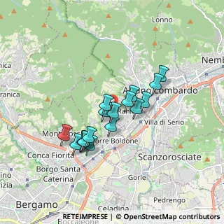 Mappa Via Cristoforo Colombo, 24020 Ranica BG, Italia (1.37118)