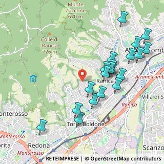 Mappa Via Cristoforo Colombo, 24020 Ranica BG, Italia (1.0695)