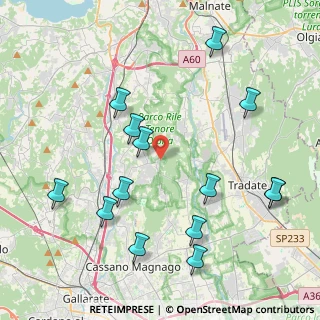 Mappa Via Enrico Fermi, 21040 Carnago VA, Italia (4.66)