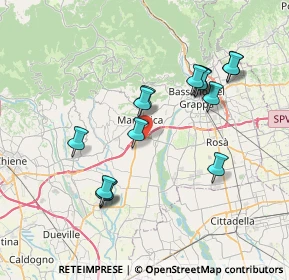 Mappa Via Palazzon, 36063 Marostica VI, Italia (7.024)