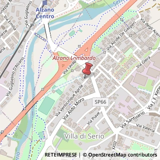 Mappa Via XXV Aprile, 42, 24020 Villa di Serio, Bergamo (Lombardia)