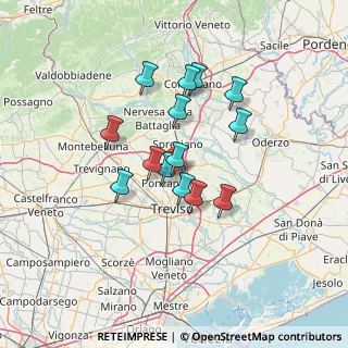 Mappa 31020 Villorba TV, Italia (10.64)
