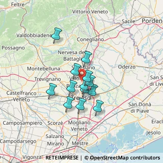 Mappa 31020 Villorba TV, Italia (9.61385)