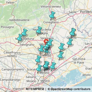 Mappa 31020 Villorba TV, Italia (14.283)