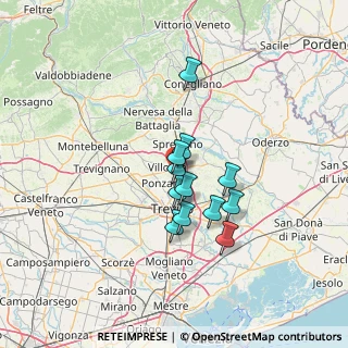 Mappa 31020 Villorba TV, Italia (9.635)