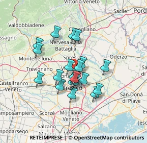 Mappa 31020 Villorba TV, Italia (10.448)