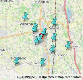 Mappa 31020 Villorba TV, Italia (1.45615)