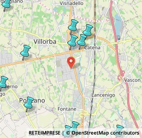 Mappa 31020 Villorba TV, Italia (2.97273)