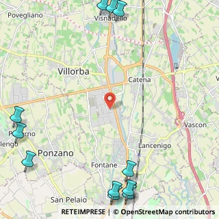 Mappa 31020 Villorba TV, Italia (3.64818)