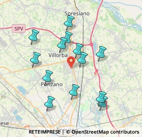 Mappa 31020 Villorba TV, Italia (3.52538)