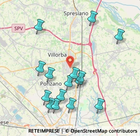 Mappa 31020 Villorba TV, Italia (4.156)