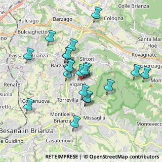 Mappa Via Monte Grappa, 23897 Viganò LC, Italia (1.6495)