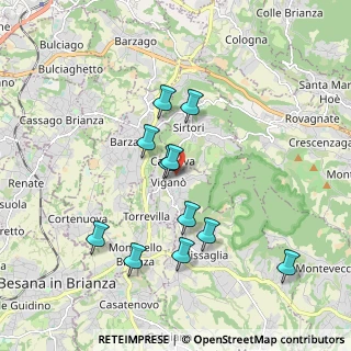 Mappa Via Monte Grappa, 23897 Viganò LC, Italia (1.74364)
