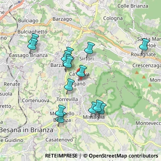 Mappa Via Monte Grappa, 23897 Viganò LC, Italia (1.85333)