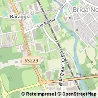 Kaart Briga Novarese