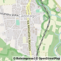 Mapa Cadorago