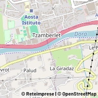 Hartă Gressan