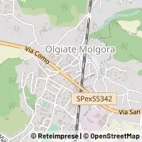 Mapa Olgiate Molgora