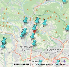 Mappa Via Bergamo, 24018 Paladina BG, Italia (5.573)