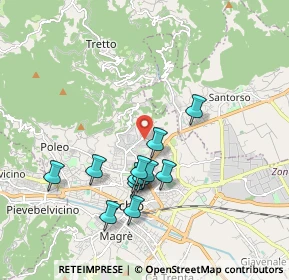 Mappa Via Pizzolato, 36015 Schio VI, Italia (1.69083)