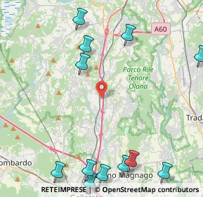 Mappa Via Isonzo, 21041 Albizzate VA, Italia (6.11538)
