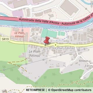 Mappa Frazione plan felinaz 159, 11020 Charvensod, Aosta (Valle d'Aosta)