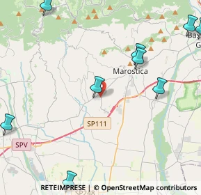 Mappa Via del Progresso, 36064 Colceresa VI, Italia (6.63083)