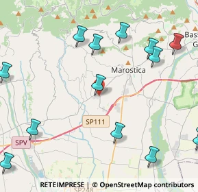Mappa Via del Progresso, 36064 Colceresa VI, Italia (6.07938)