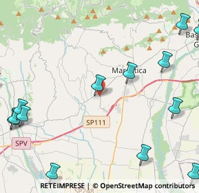 Mappa Via del Progresso, 36064 Colceresa VI, Italia (6.58933)