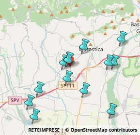 Mappa Via del Progresso, 36064 Colceresa VI, Italia (3.87615)