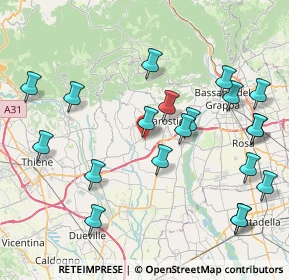 Mappa Via del Progresso, 36064 Colceresa VI, Italia (9.115)