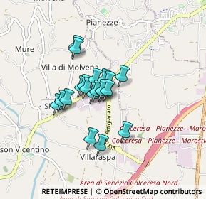 Mappa Via del Progresso, 36064 Colceresa VI, Italia (0.517)