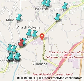 Mappa Via del Progresso, 36064 Colceresa VI, Italia (1.373)