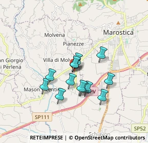Mappa Via del Progresso, 36064 Colceresa VI, Italia (1.27)