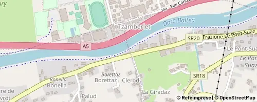 Mappa Gressan