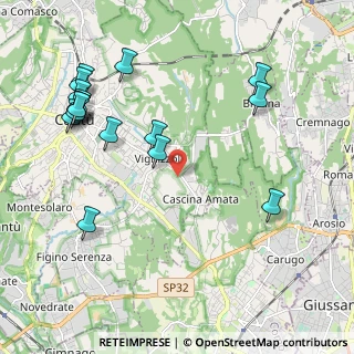 Mappa Via Niccolò Paganini, 22063 Cantù CO, Italia (2.46824)