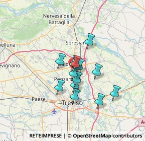 Mappa 31050 Villorba TV, Italia (4.60692)