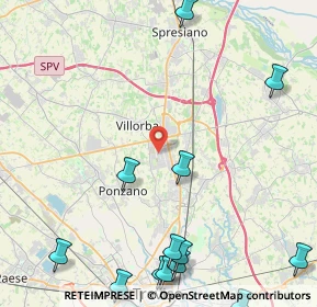 Mappa 31050 Villorba TV, Italia (6.48571)