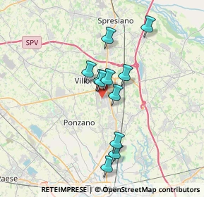 Mappa 31050 Villorba TV, Italia (2.81455)