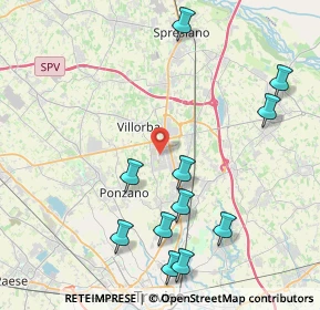 Mappa 31050 Villorba TV, Italia (4.74909)