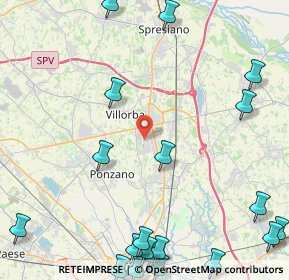 Mappa 31050 Villorba TV, Italia (6.552)