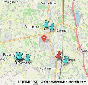 Mappa 31050 Villorba TV, Italia (2.32545)