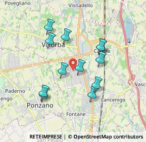 Mappa 31050 Villorba TV, Italia (1.6175)