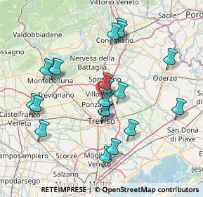 Mappa 31050 Villorba TV, Italia (14.773)