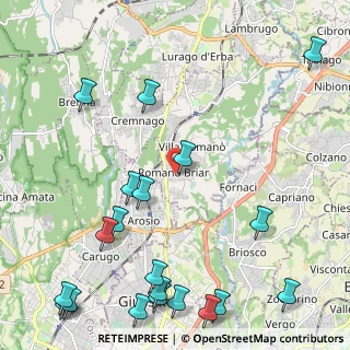 Mappa Via Prealpi, 22044 Inverigo CO, Italia (3.059)
