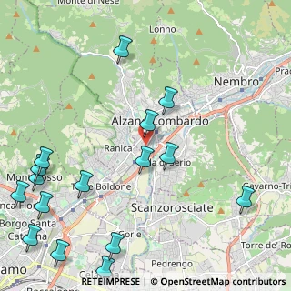 Mappa Via Toscana, 24022 Alzano Lombardo BG, Italia (2.93188)