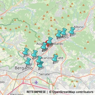 Mappa Via Toscana, 24022 Alzano Lombardo BG, Italia (3.07917)