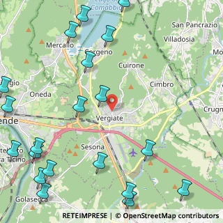 Mappa Via Giuseppe Garibaldi, 21029 Vergiate VA, Italia (3.2585)